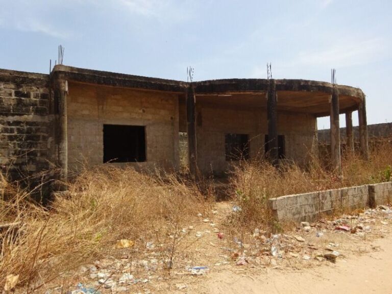 unfinished building for sale sukuta